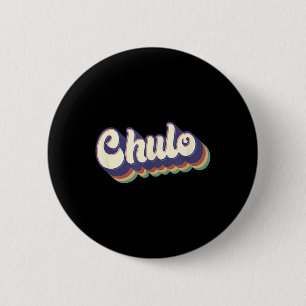 Chapa Redonda De 5 Cm Hombres Chulo Latino Cinco De Mayo Español Retro