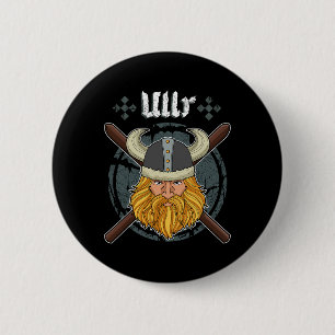 Chapa Redonda De 5 Cm Hombres De Esquí De Ullr Shirt Hombres De Invierno