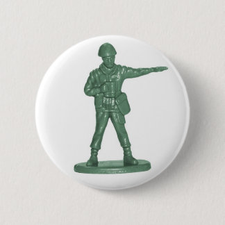 Chapa Redonda De 5 Cm Hombres del Ejército Verde