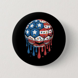 Chapa Redonda De 5 Cm Hombres Mujeres Juego De Goteo De Helado Bandera A