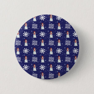 Chapa Redonda De 5 Cm Hombres Nevado