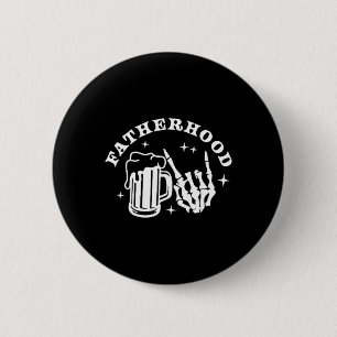 Chapa Redonda De 5 Cm Hombres Sobreviviendo a la Paternidad Una Cerveza