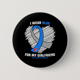 Chapa Redonda De 5 Cm Hombres Usan Azul Por Novia Diabetes Tipo 1