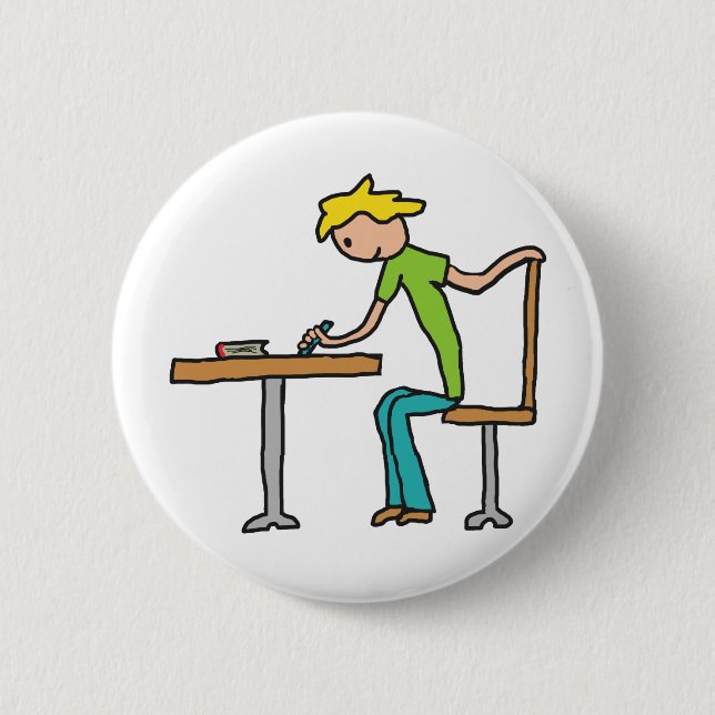 Chapa Redonda De 5 Cm Hometría (Anverso)