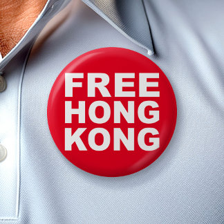 Chapa Redonda De 5 Cm Hong Kong libre