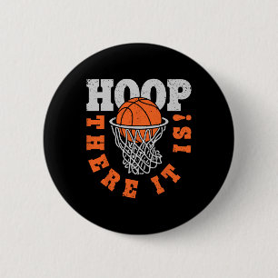 Chapa Redonda De 5 Cm Hoop Ahí Está El Fun Vintage Gif Del Baloncesto