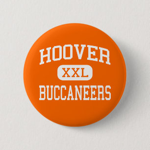 Chapa Redonda De 5 Cm Hoover - Buccaneers - High School secundaria -