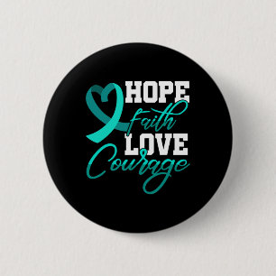 Chapa Redonda De 5 Cm Hope Faith Love Courage Pstd Stress Awareness Mont