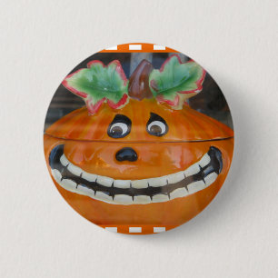 Chapa Redonda De 5 Cm Hora de Halloween