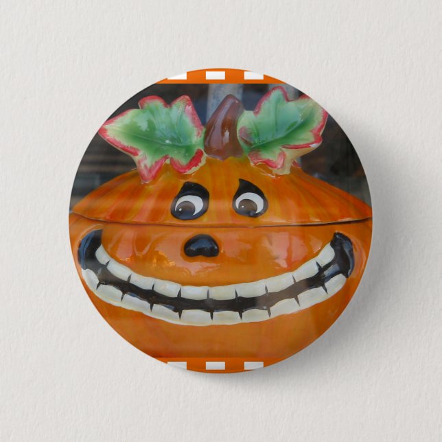 Chapa Redonda De 5 Cm Hora de Halloween (Anverso)