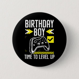 Chapa Redonda De 5 Cm Hora de subir de nivel regalo de videojuego para u
