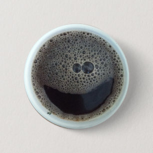 Chapa Redonda De 5 Cm Hora para la cara del café