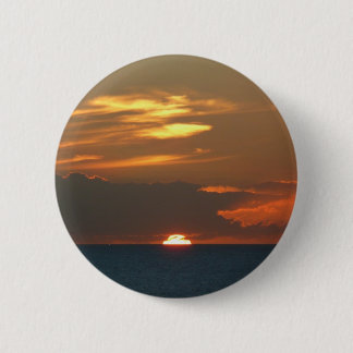 Chapa Redonda De 5 Cm Horizon Sunset Colorous Seascape Photography