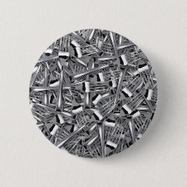 Chapa Redonda De 5 Cm horquillas 11978-5ki