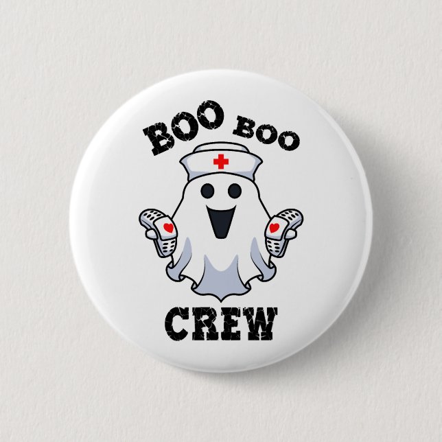 Chapa Redonda De 5 Cm Hospital fantasma médico (Anverso)