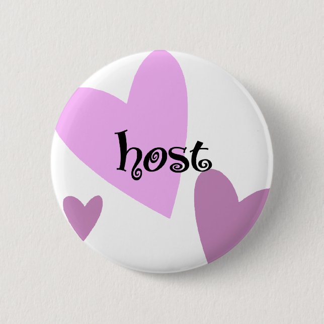 Chapa Redonda De 5 Cm Host (Anverso)