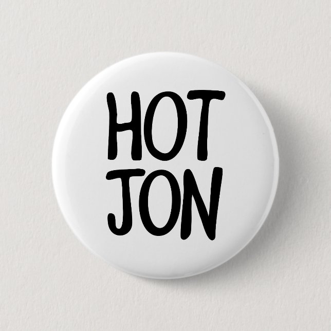 CHAPA REDONDA DE 5 CM HOT JON (Anverso)