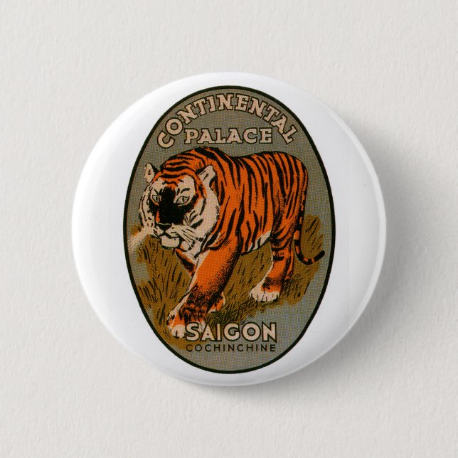 Chapa Redonda De 5 Cm Hotel Continental Palace (Anverso)