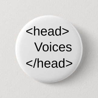 Chapa Redonda De 5 Cm HTML-Voces divertidas en mi </head>