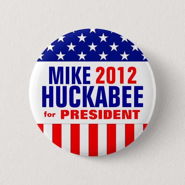 CHAPA REDONDA DE 5 CM HUCKABEE (Anverso)