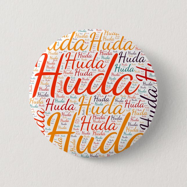 Chapa Redonda De 5 Cm Huda (Anverso)