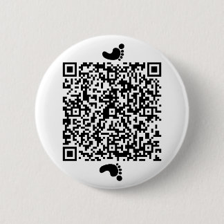 Chapa Redonda De 5 Cm Huellas en la luna