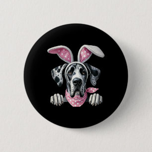 Chapa Redonda De 5 Cm Huevo de Pascua del Perro de Pascua