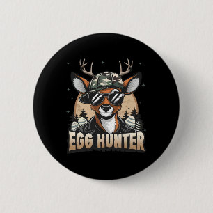 Chapa Redonda De 5 Cm Huevo Hunter Deer Buck Byckward Cap Deer Huning Ea