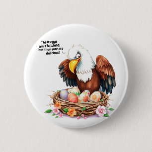 Chapa Redonda De 5 Cm Huevos de Pascua