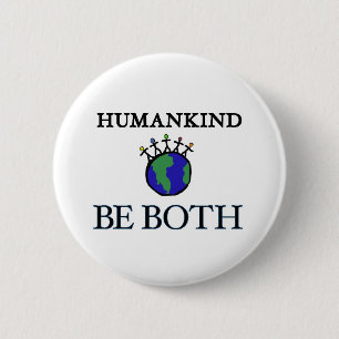 Chapa Redonda De 5 Cm Humanidad