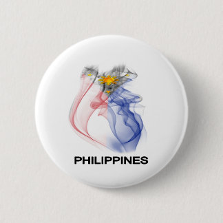 Chapa Redonda De 5 Cm Humo FILIPINO de la BANDERA