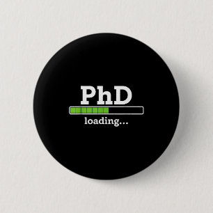 Chapa Redonda De 5 Cm Humor de carga de doctorado graduación estudiantes