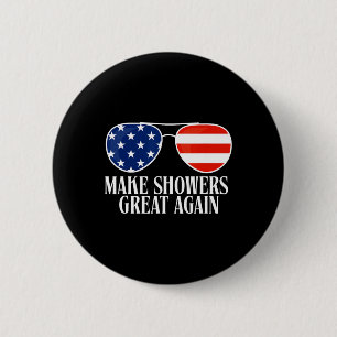 Chapa Redonda De 5 Cm Humor Divertido de Trump