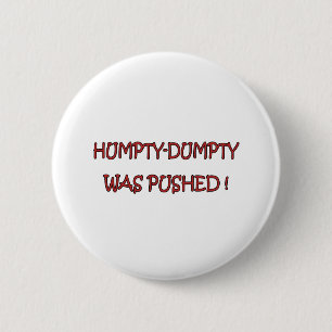 Chapa Redonda De 5 Cm Humpty-Dumpty