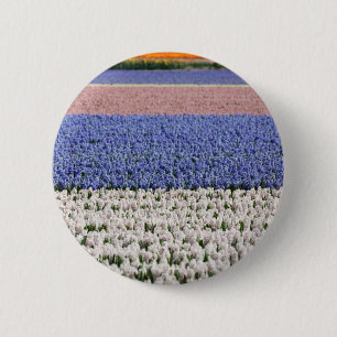 Chapa Redonda De 5 Cm Hyacinth Field