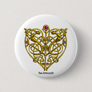 CHAPA REDONDA DE 5 CM HYPER VALENTINE