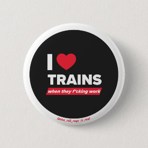 Chapa Redonda De 5 Cm I <3 Trenes - Insignia