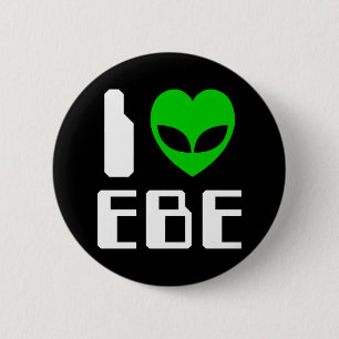 Chapa Redonda De 5 Cm I Alien Heart EBE