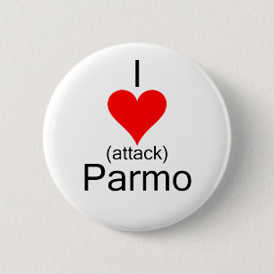 Chapa Redonda De 5 Cm I ataque del corazón Parmo