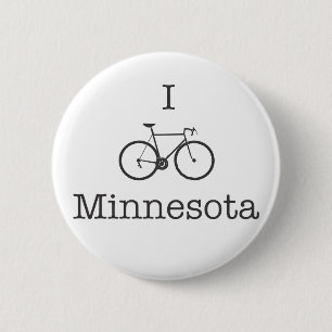 Chapa Redonda De 5 Cm I Bike Minnesota