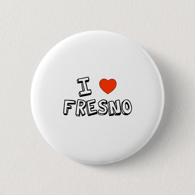 Chapa Redonda De 5 Cm I corazón Fresno (Anverso)