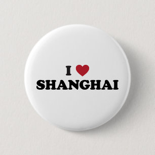 Chapa Redonda De 5 Cm I corazón Shangai China