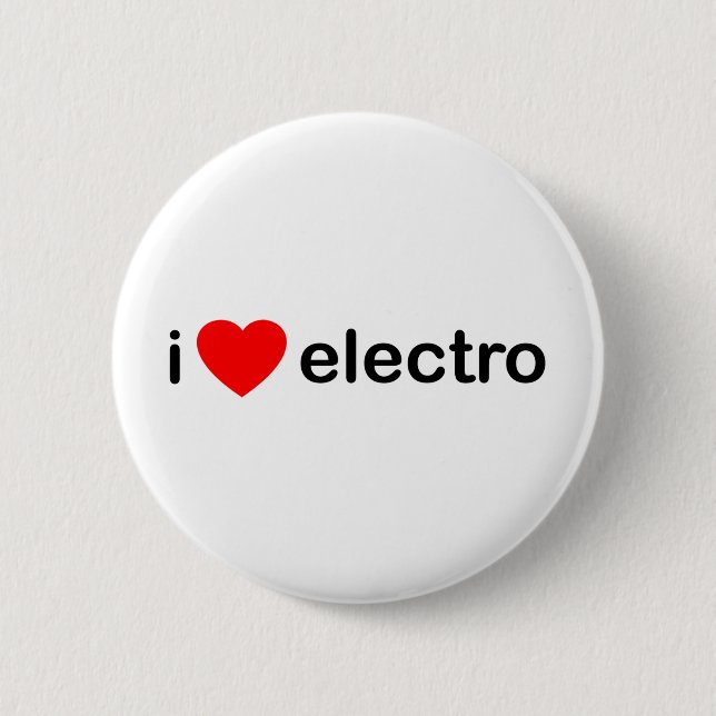 Chapa Redonda De 5 Cm I electro del corazón (Anverso)