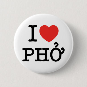 Chapa Redonda De 5 Cm I Heart (Love) Pho