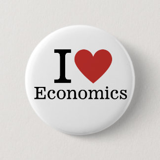 Chapa Redonda De 5 Cm I ❤️ Love Economics PERSONALIZADOS Pins