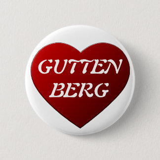 CHAPA REDONDA DE 5 CM I LOVE GUTTENBERG