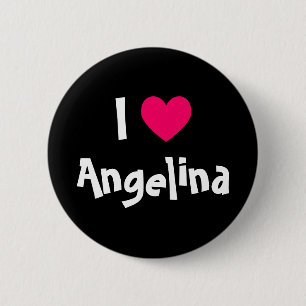 Chapa Redonda De 5 Cm I Love Name