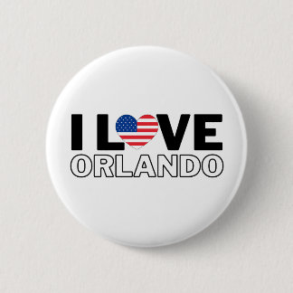 Chapa Redonda De 5 Cm I LOVE ORLANDO - For real Orlandoans!