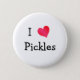 Chapa Redonda De 5 Cm I Love Pickles (Anverso)