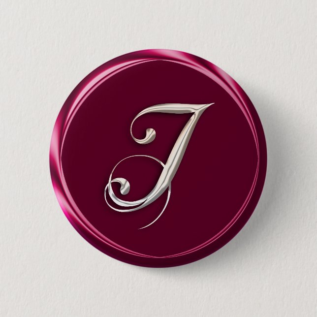 Chapa Redonda De 5 Cm I-monograma (Anverso)